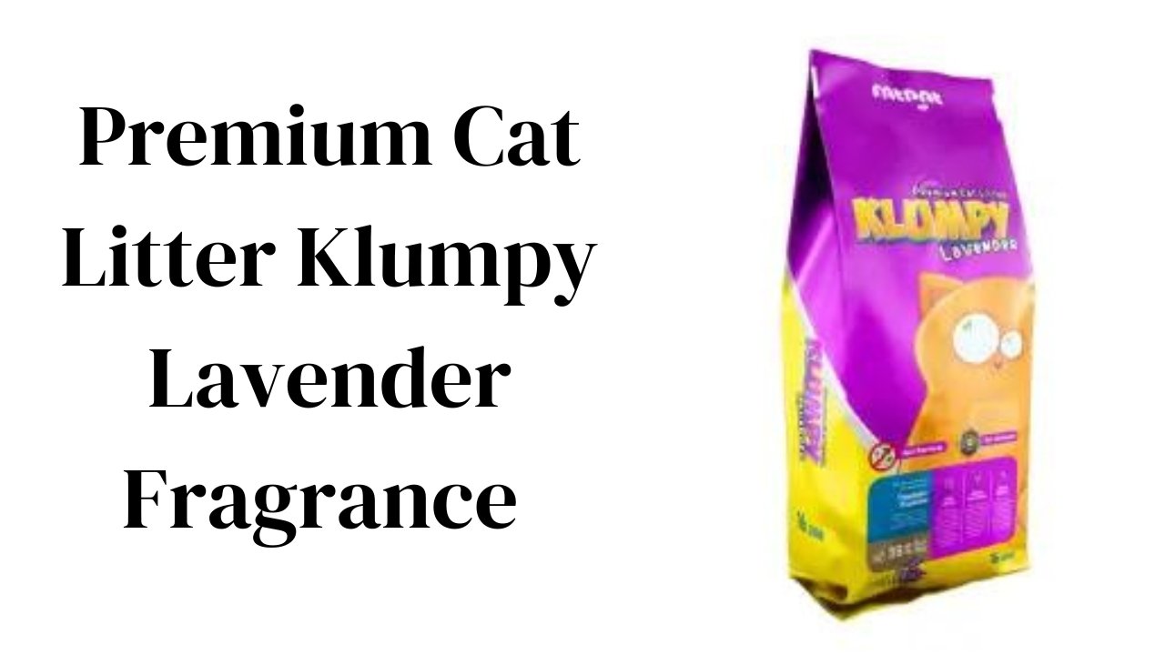 Premium Cat Litter Klumpy Lavender Fragrance