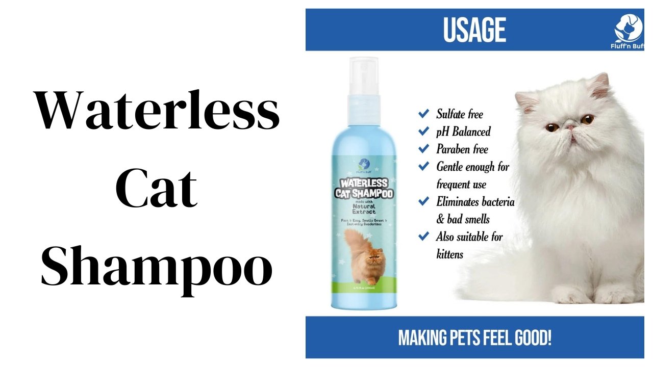 Waterless Cats Shampoo