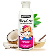 PawComfort Silky Coat Conditioning Shampoo for cats - New Packing, Improved formula - Makes coat silky & shiny, New Packing