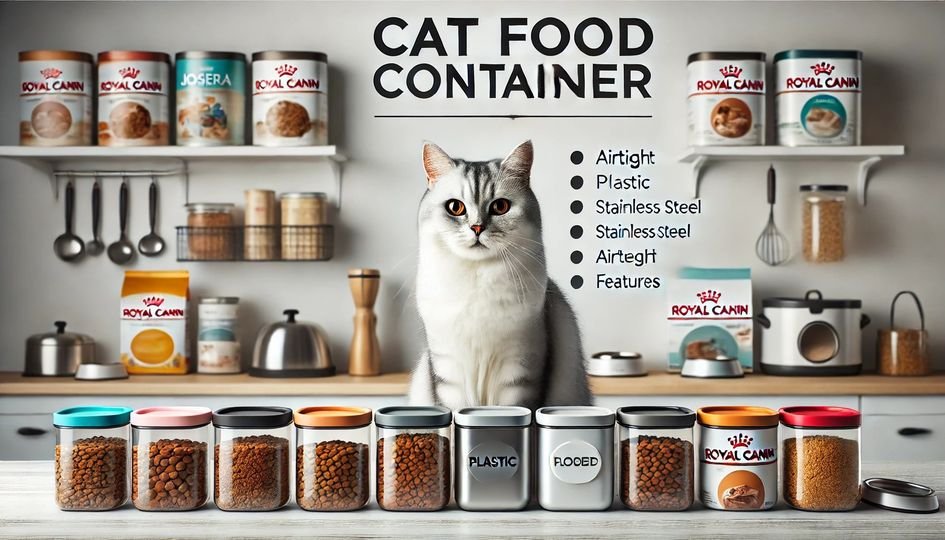 Cat Food Container