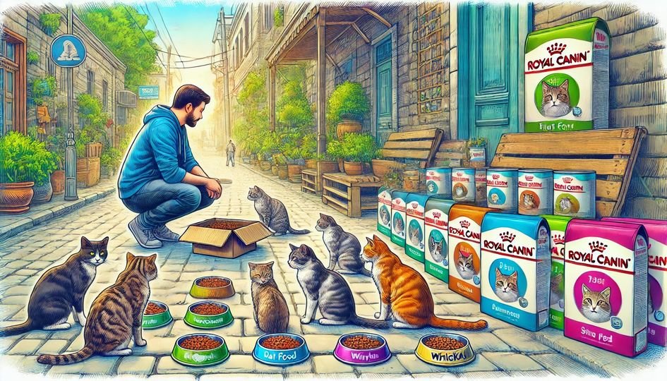 Cat Food for Stray Cats