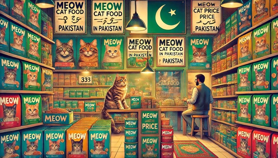 Meow Cat Food Price in Pakistan