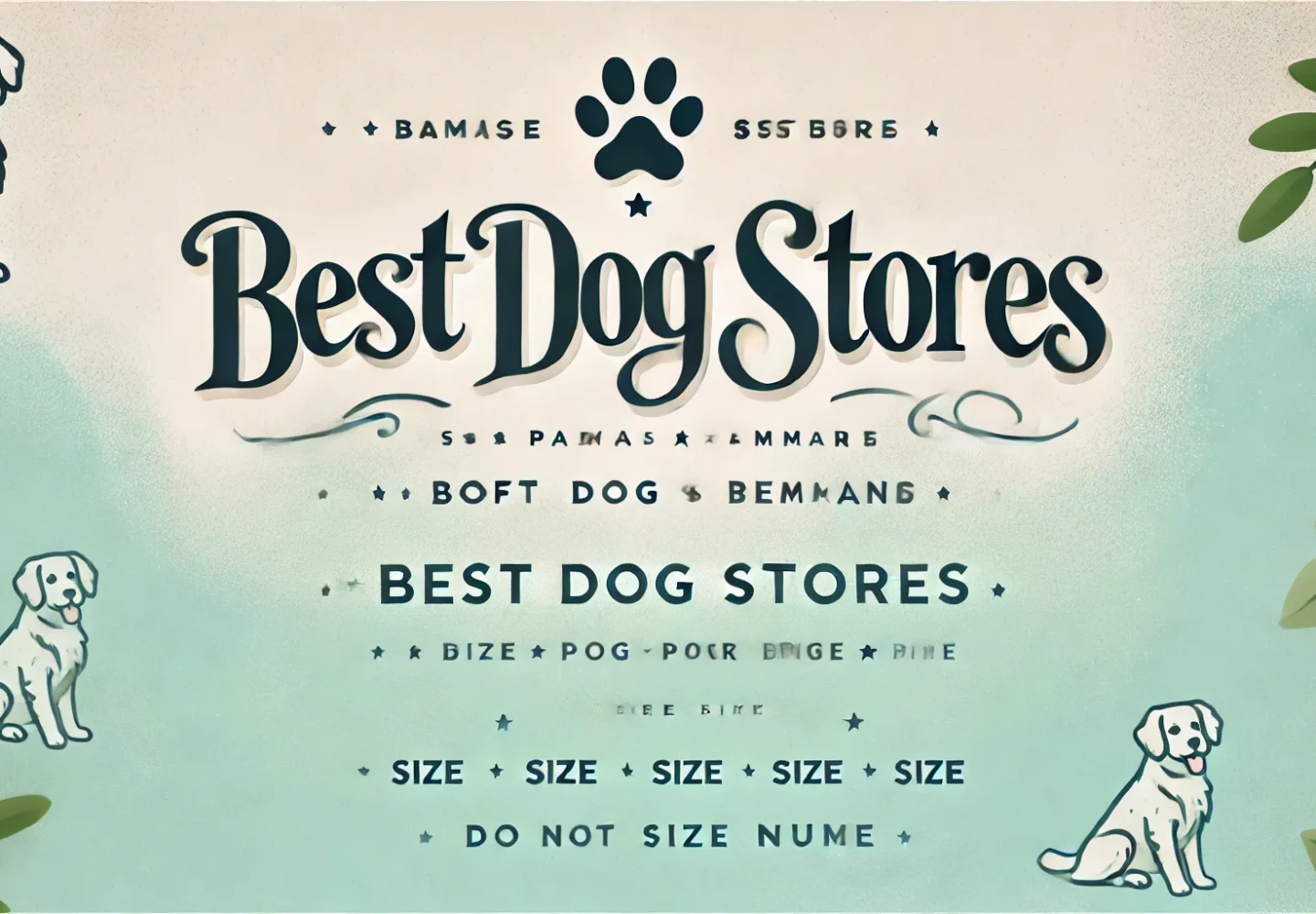 Best Dog Stores