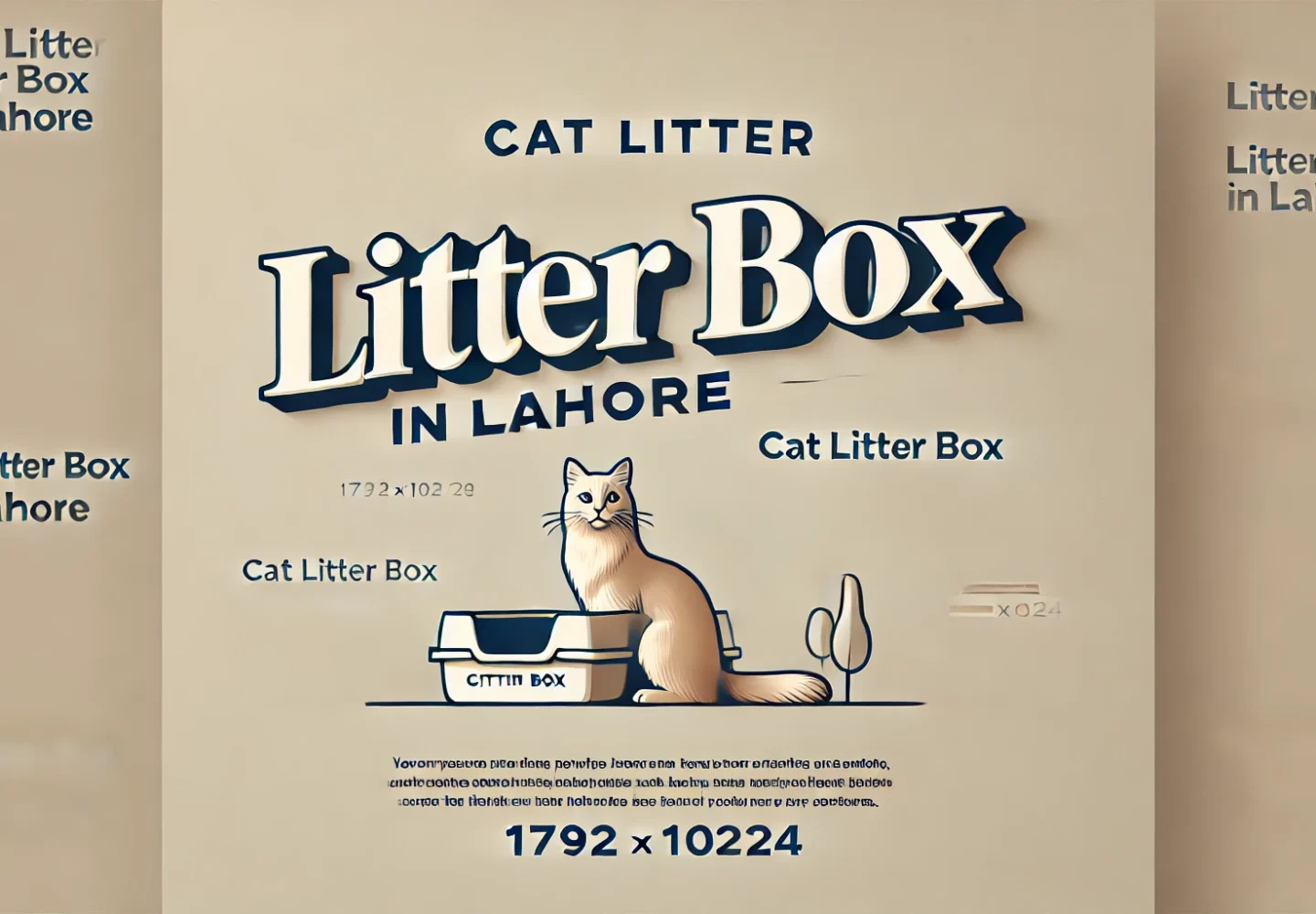 Cat Litter Box in Lahore